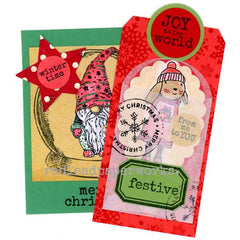 Christmas Rubber Stamps for Card Making 