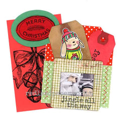 Christmas Rubber Stamps for Christmas Card Making