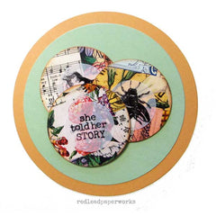 Collaged Artist Trading Coins 