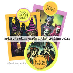 Halloween Artist Trading Cards