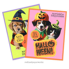 Halloween Tricks or Treats Rubber Stamp