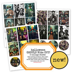 Halloween Artist Trading Cards