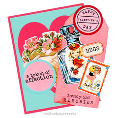 Vintage Valentine Handmade Cards and Tags 