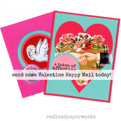 Mixed Media Valentine Handmade Cards