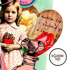 Valentine Party Paper Dolls Collage Sheet Collection Sale!