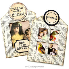 Mixed Media Follow Your Dream Houses Art Kit