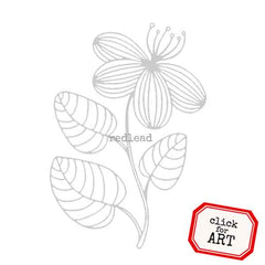 Tuesday Fresh Flower Rubber Stamp Save 20%