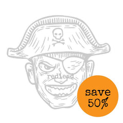 Pete the Pirate Halloween Rubber Stamp Save 50%