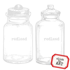 Pantry Jars Rubber Stamp Save 20%