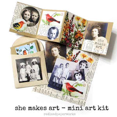 She Makes Art Mini Paper Art Kit