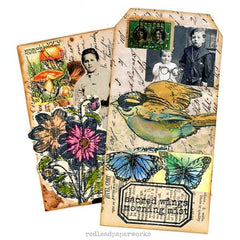 8 Butterflies Rubber Stamp Save 20%