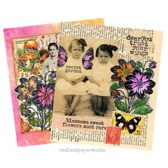 Dahlia Flower Rubber Stamp Save 20%