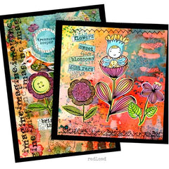 Thursday Fresh Flowers Rubber Stamp Save 20%